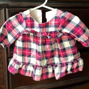 Gap plaid baby dress
